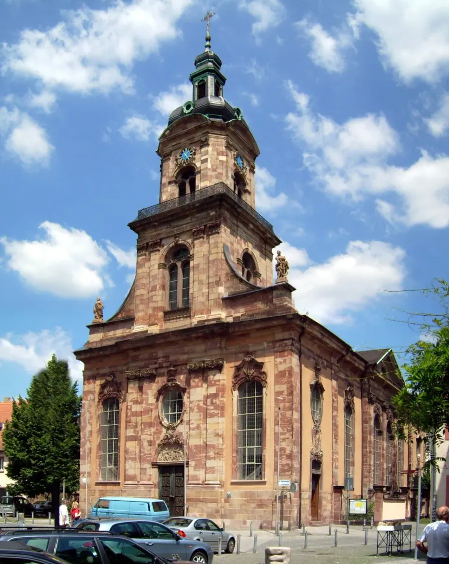 La carte Basilique Saint-Jean de Sarrebruck