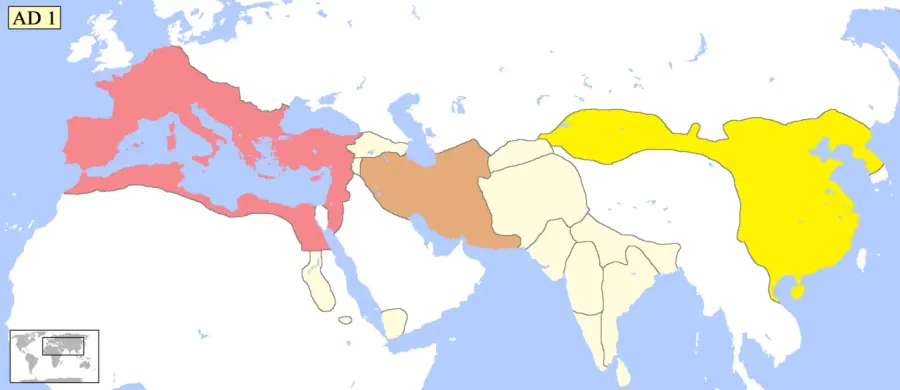La carte Ier siècle