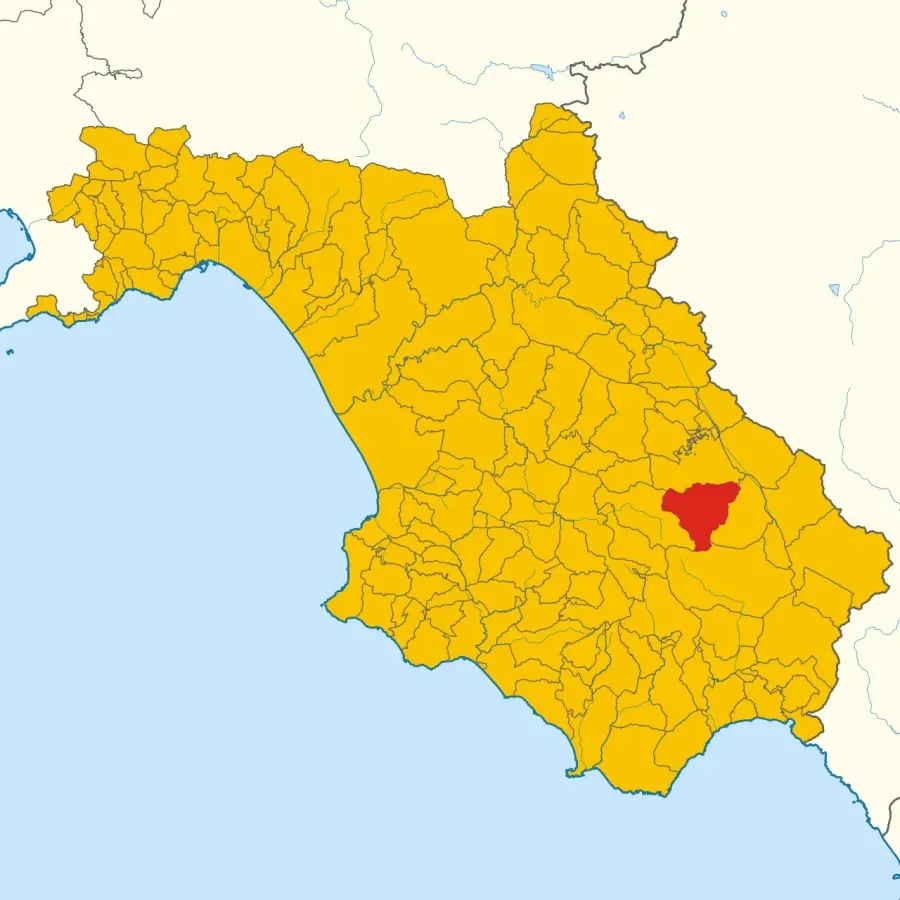 La carte Monte San Giacomo