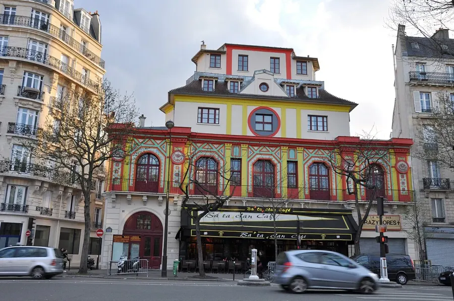 La carte Bataclan