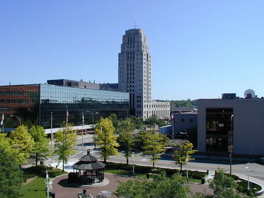 La carte Battle Creek