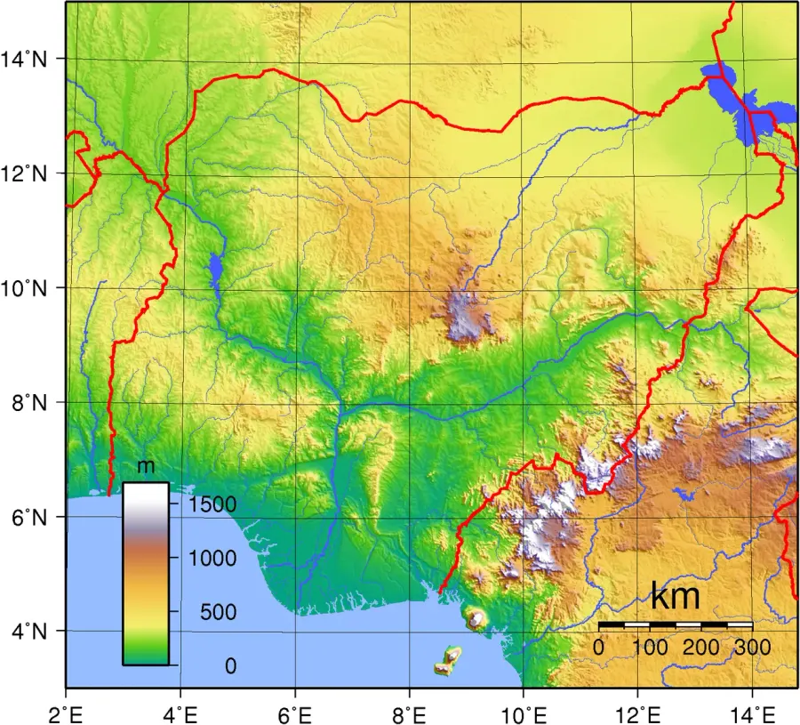La carte Plateau de Jos