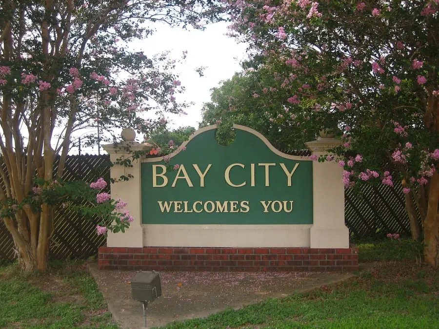 La carte Bay City