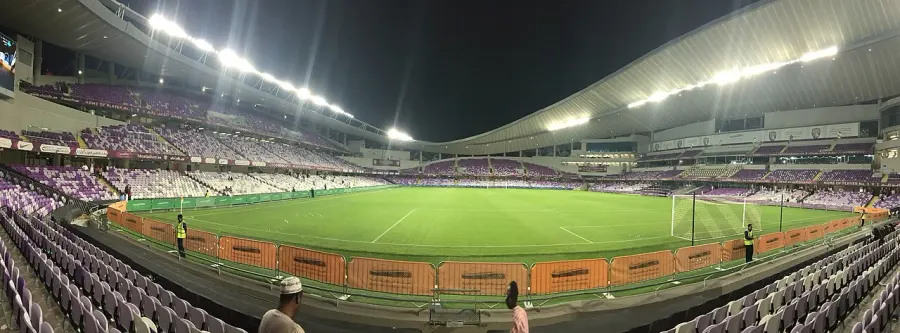La carte Al-Aïn Football Club