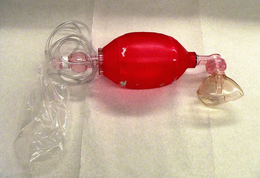 The Bag valve mask card