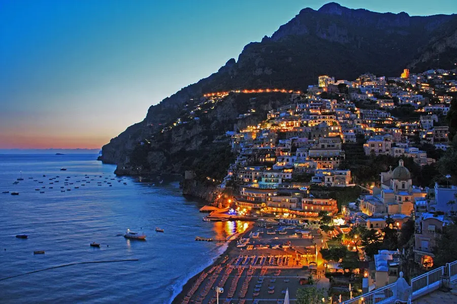 La carte Positano