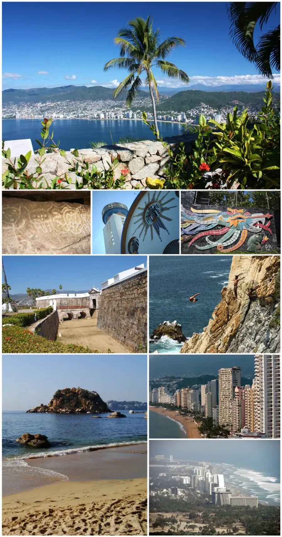 La carte Acapulco
