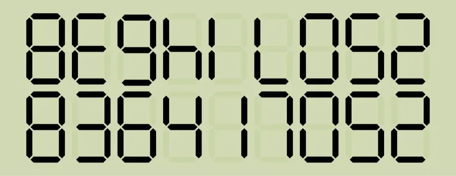 La carte Orthographe pour calculatrice