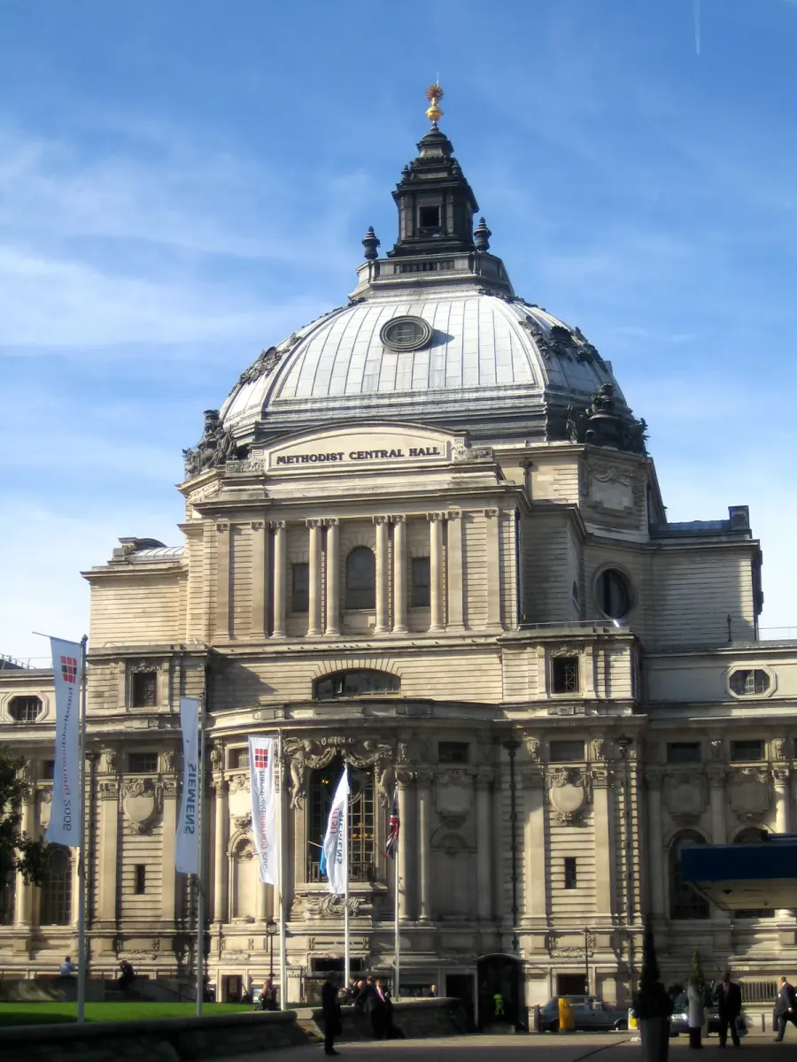 The Methodist Central Hall, Westminster card
