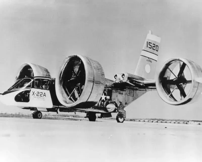 The Bell X-22 card