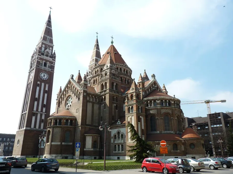 La carte Szeged