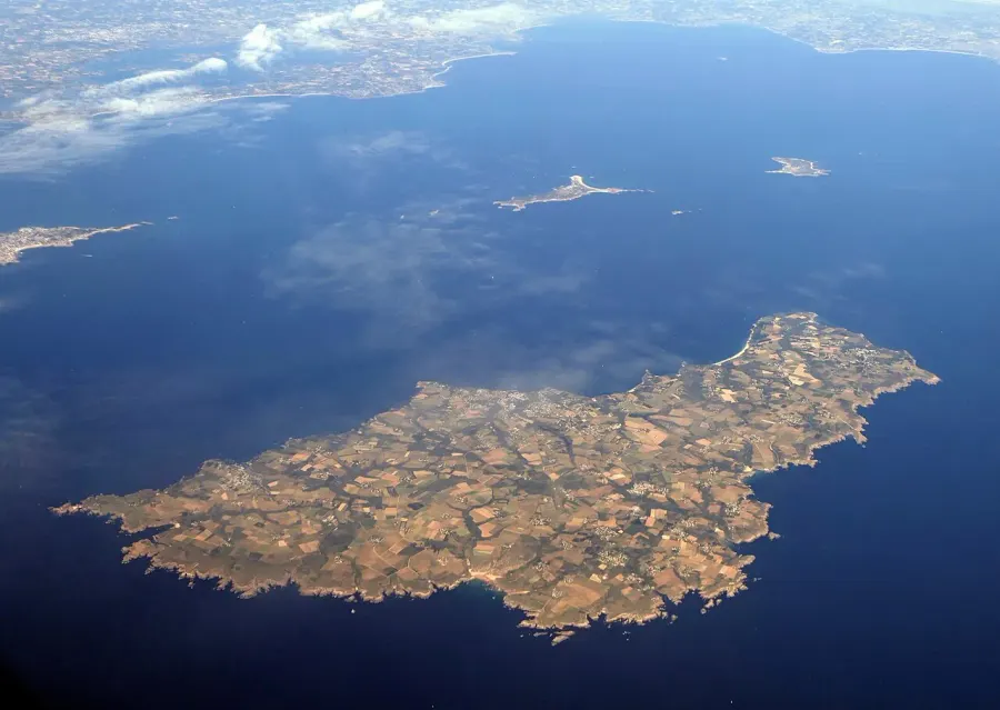 La carte Belle-Île-en-Mer