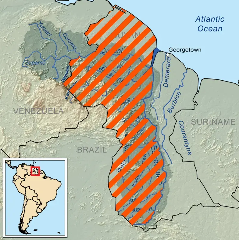 The Guayana Esequiba card