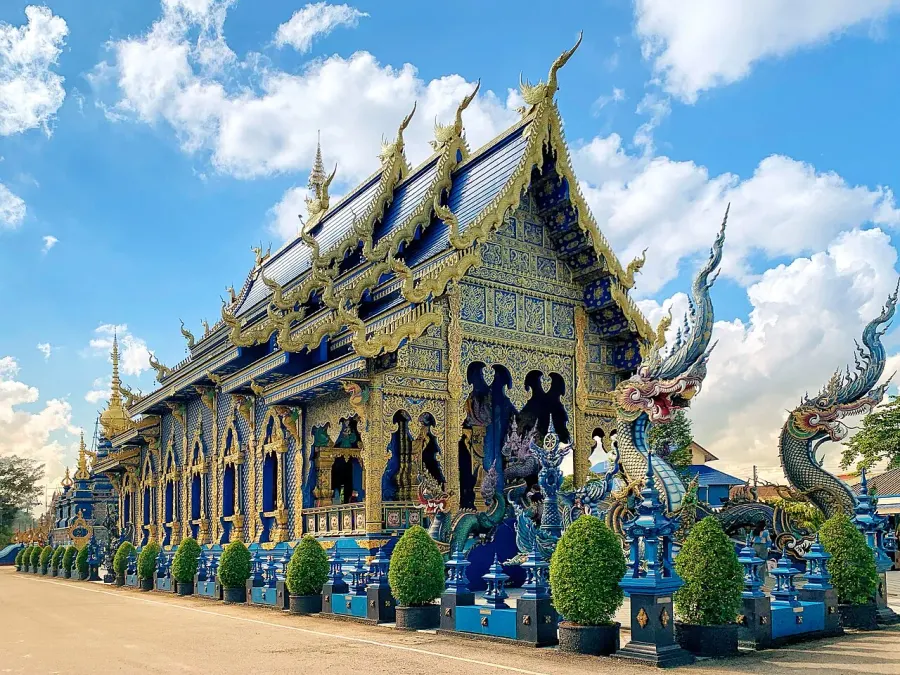 La carte Wat Rong Suea Ten