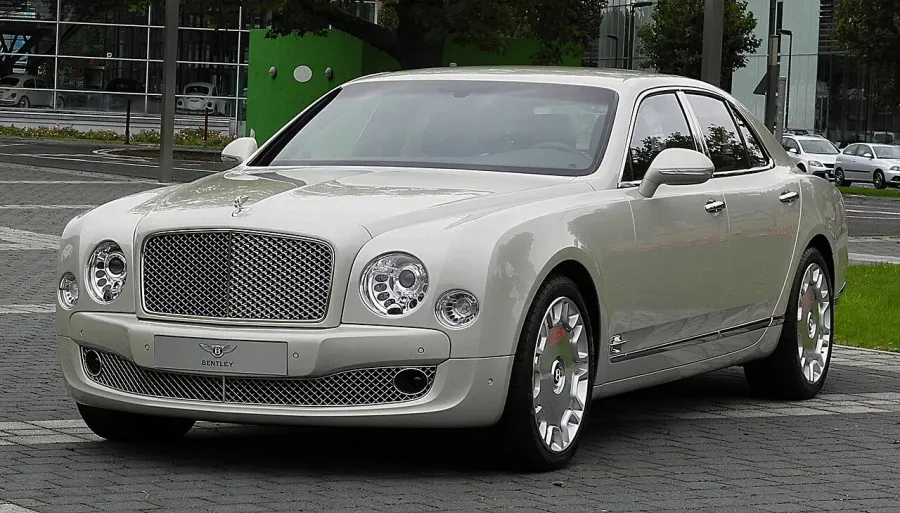 La carte Bentley Mulsanne