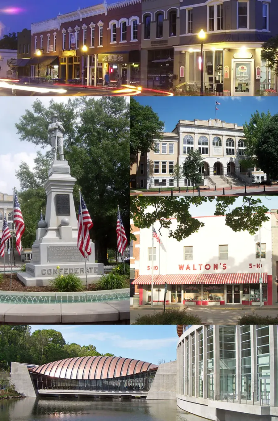 La carte Bentonville