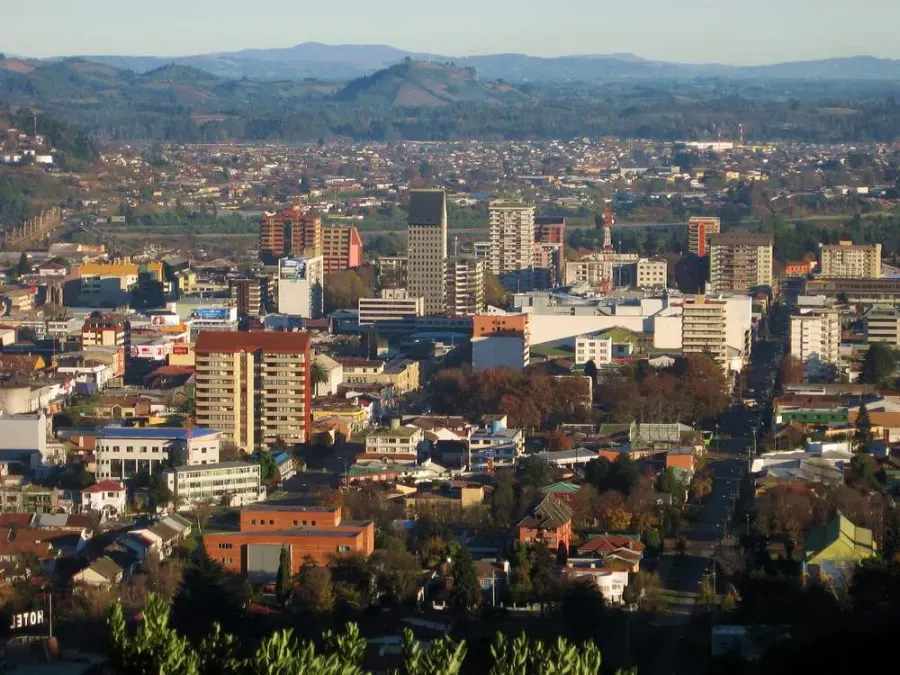 La carte Temuco