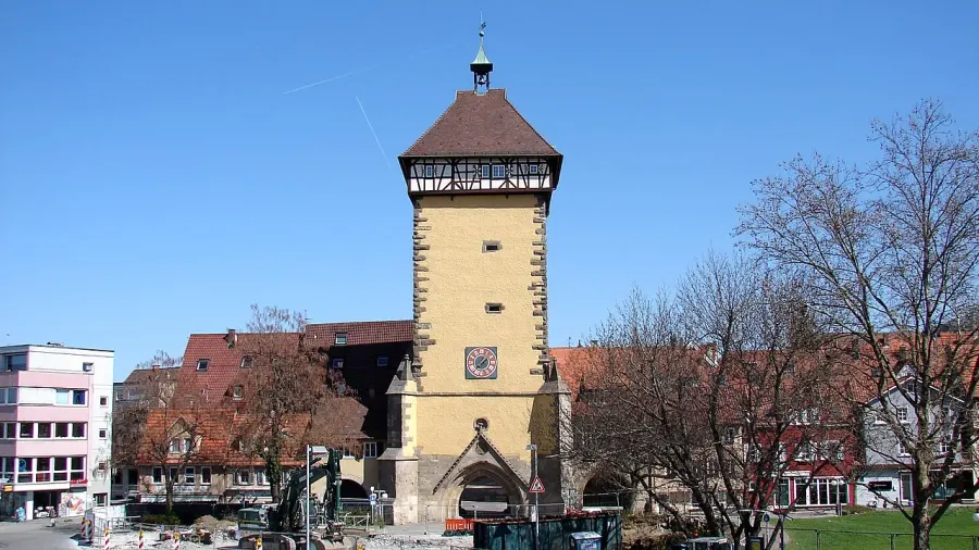 La carte Arrondissement de Reutlingen