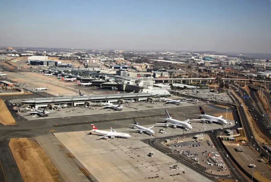 The O. R. Tambo International Airport card