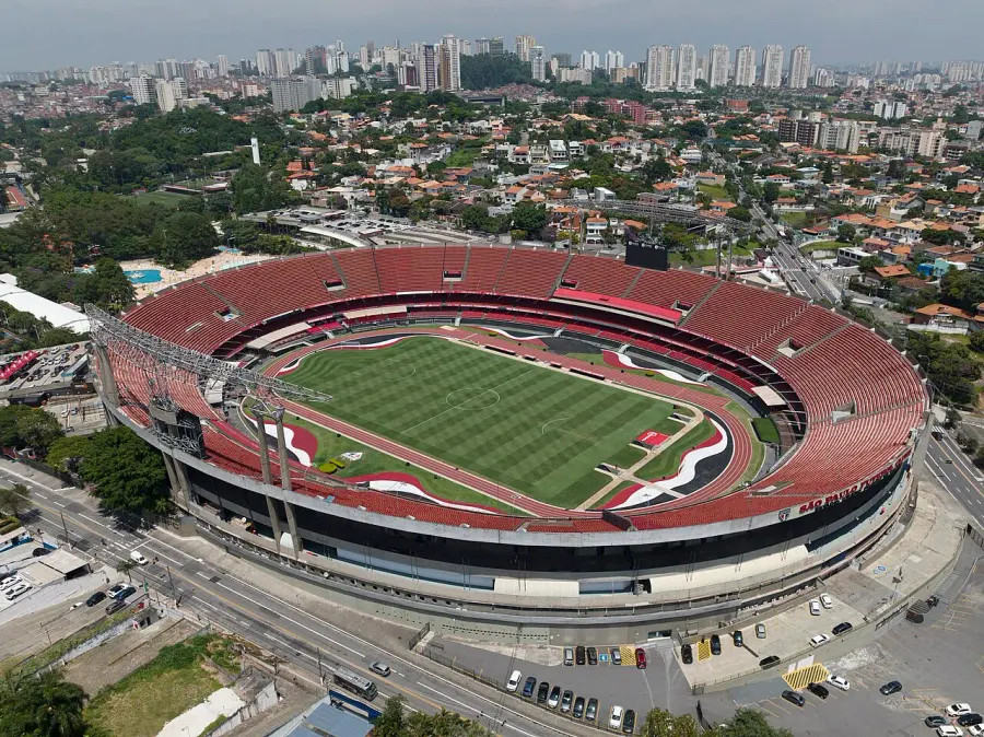 The Estádio do Morumbi card