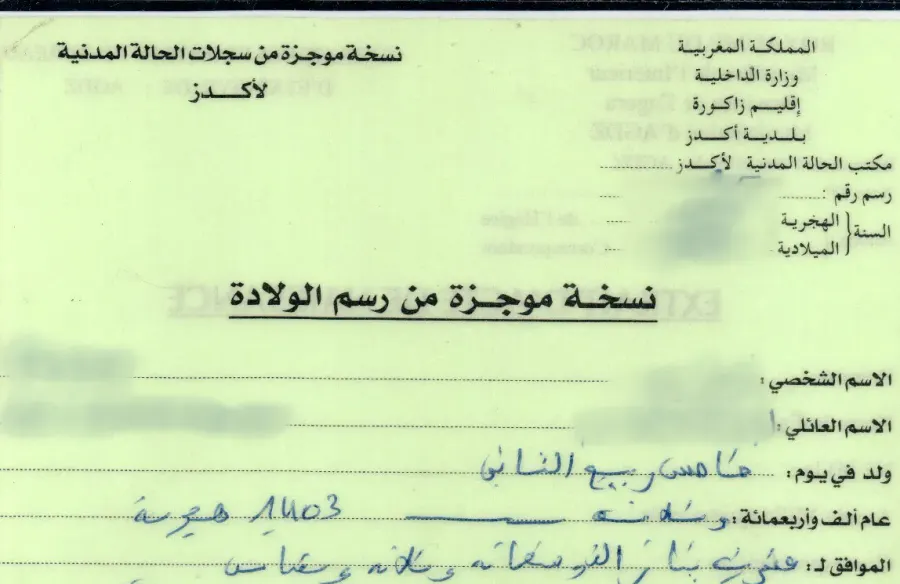 The Jumada II card