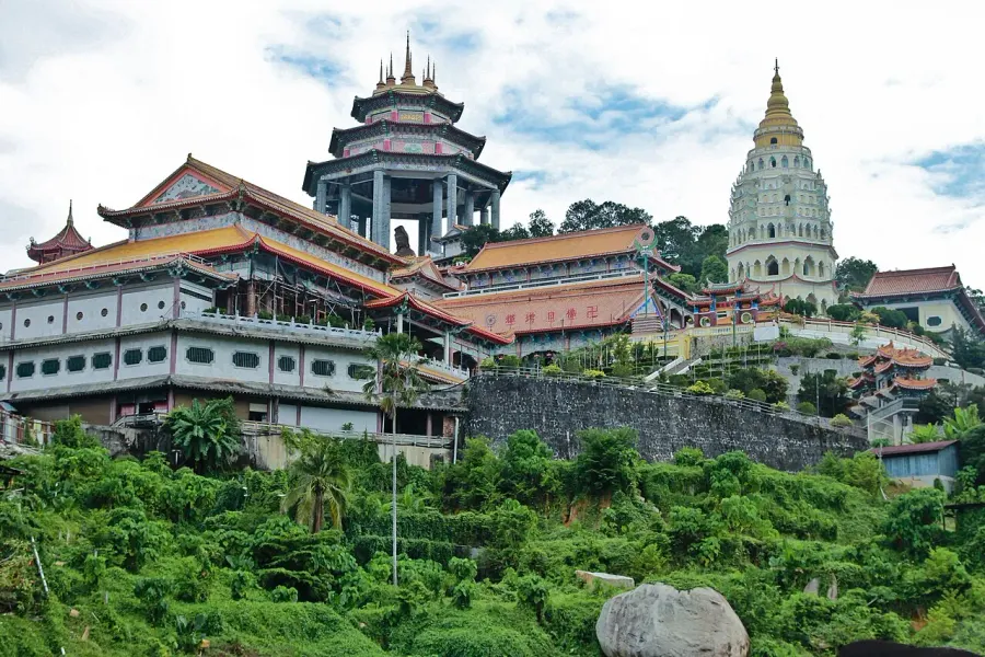 La carte Kek Lok Si