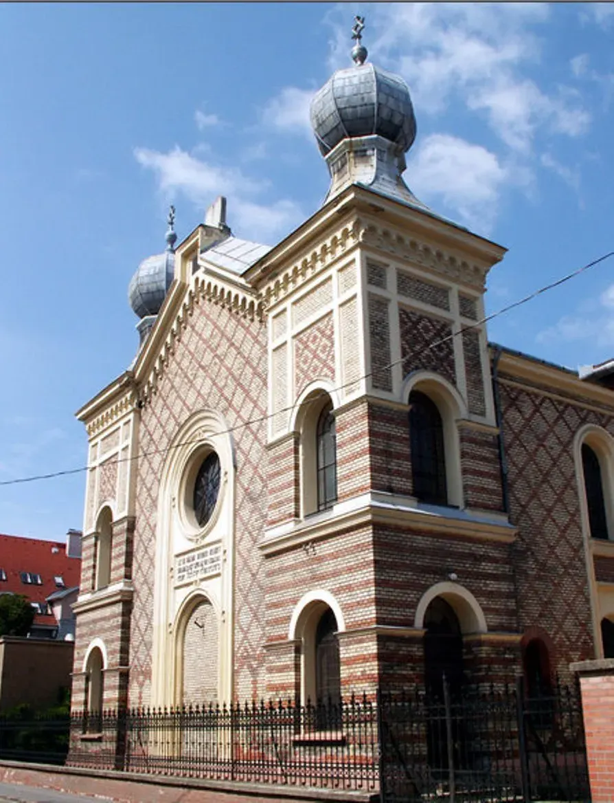 La carte Synagogue d'Újpest