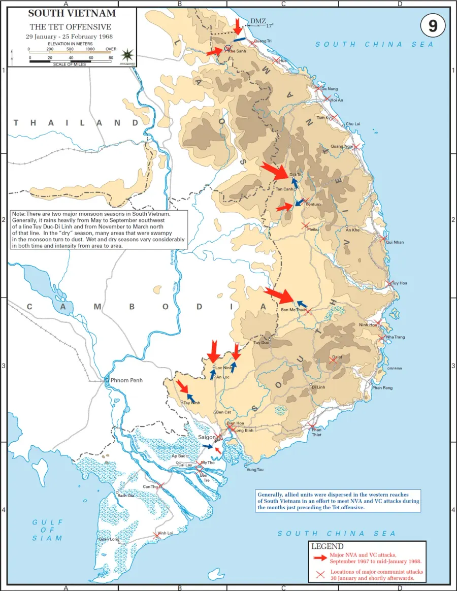 The Tet Offensive card