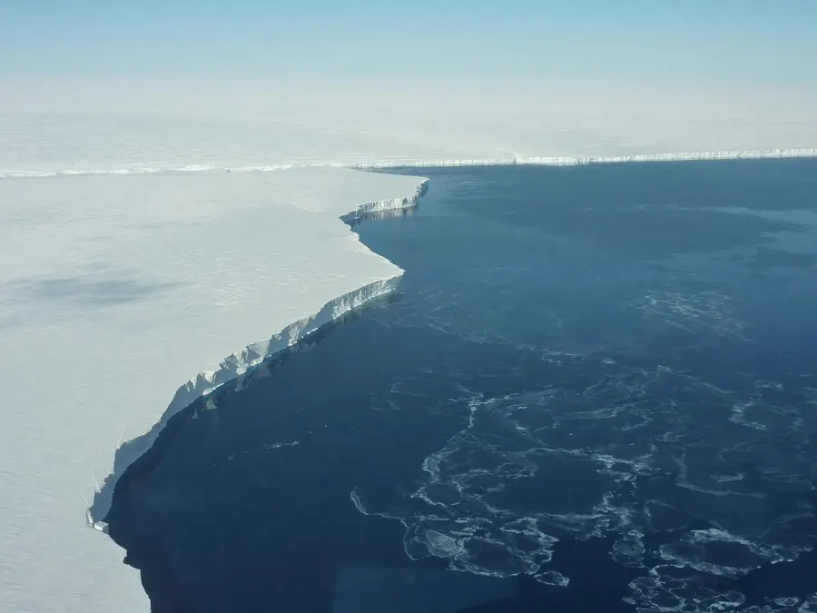La carte Plateforme de glace de Getz