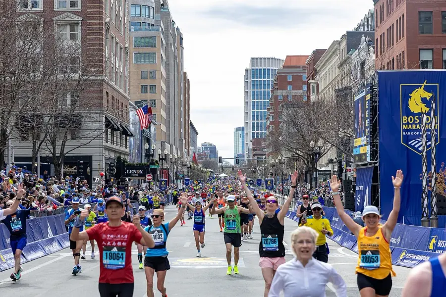 The Boston Marathon card