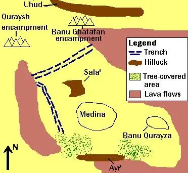 The Battle of the Trench card