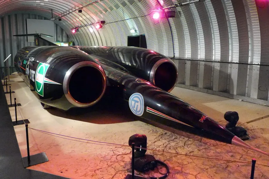 The ThrustSSC card