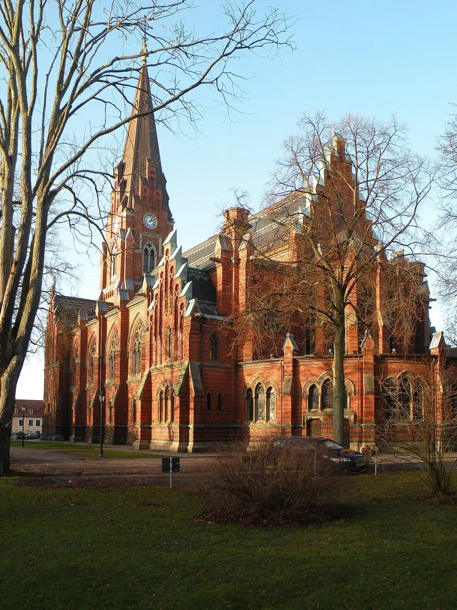La carte Église de Tous-les-Saints de Lund