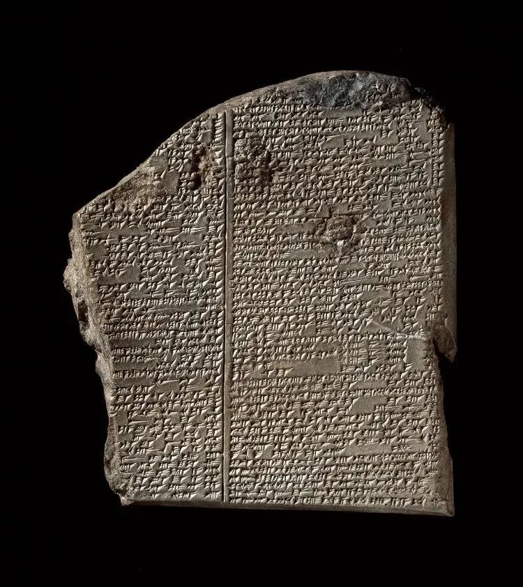 La carte Épopée de Gilgamesh