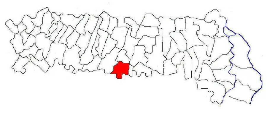 La carte Albești