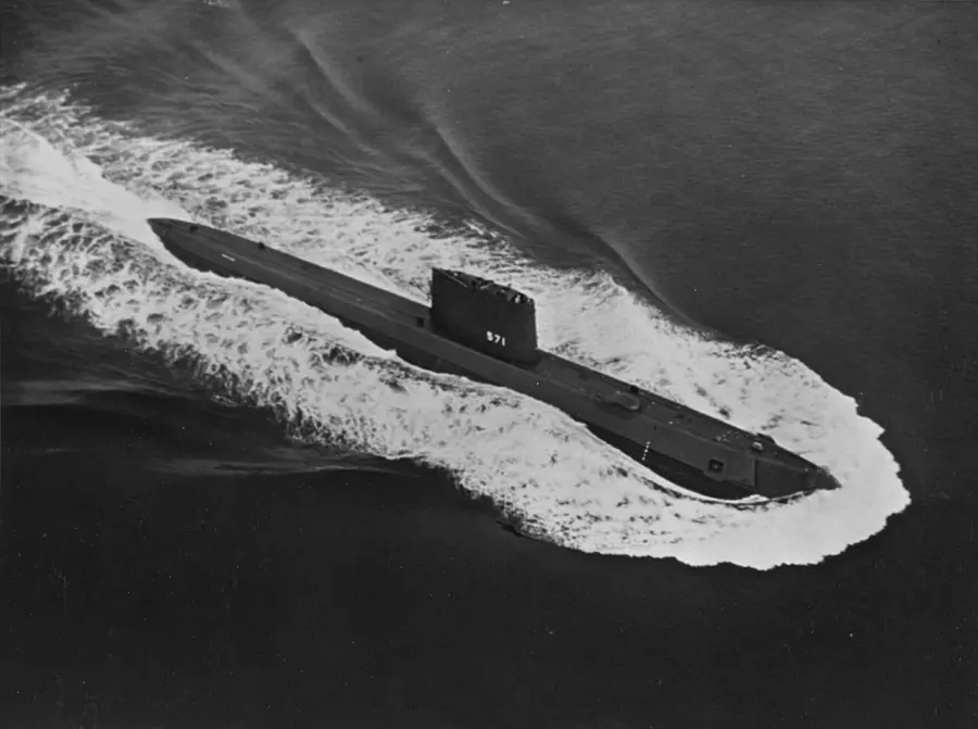 La carte USS Nautilus