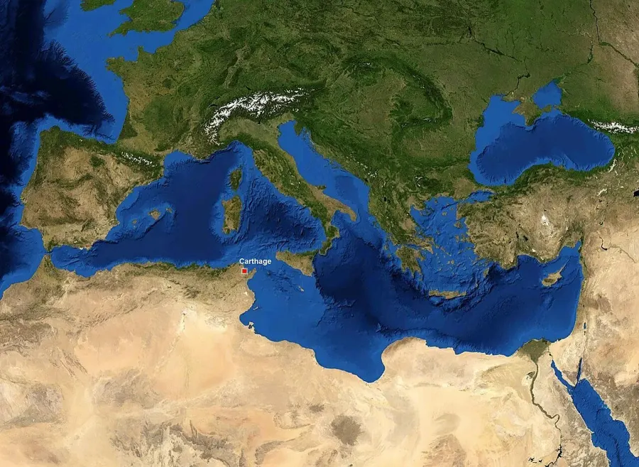 La carte Zone géographique