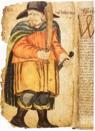 La carte Saga d'Egill, fils de Grímr le Chauve
