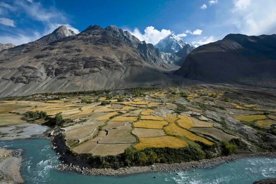 La carte Corridor du Wakhan