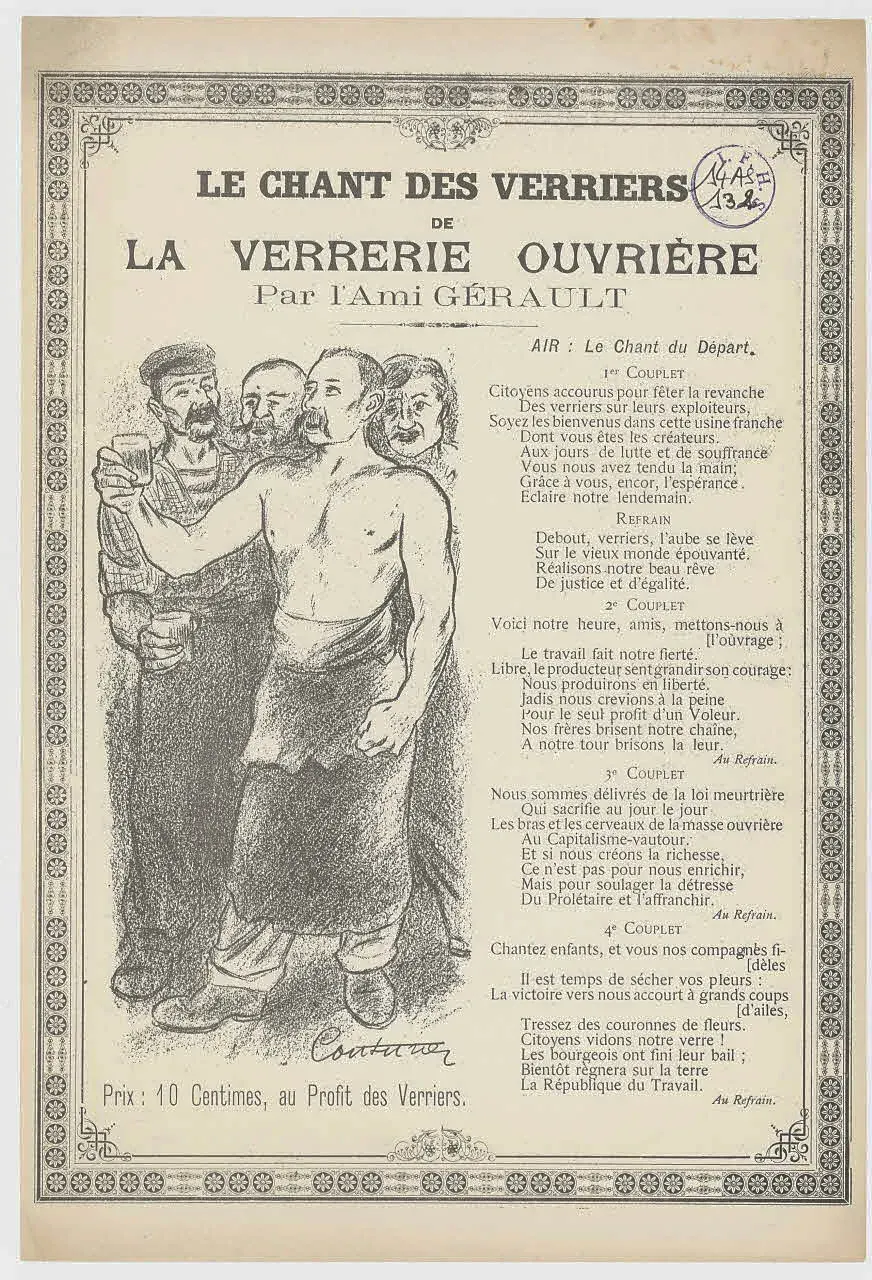 The Protest song card