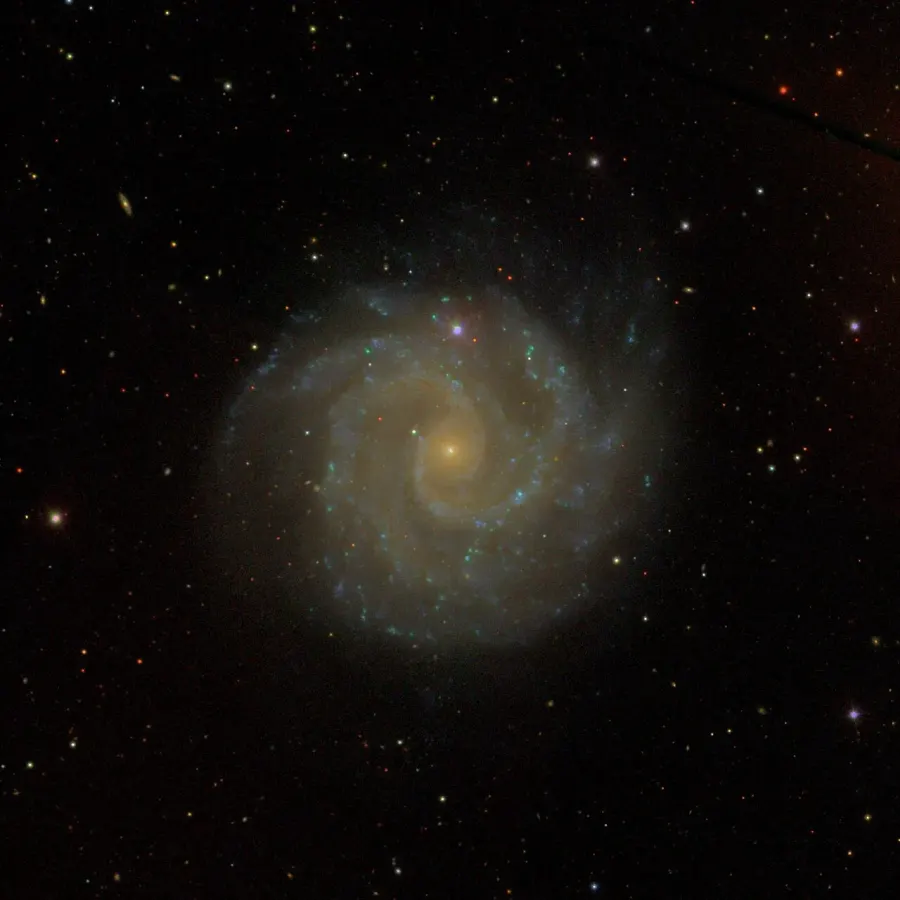 La carte NGC 3184