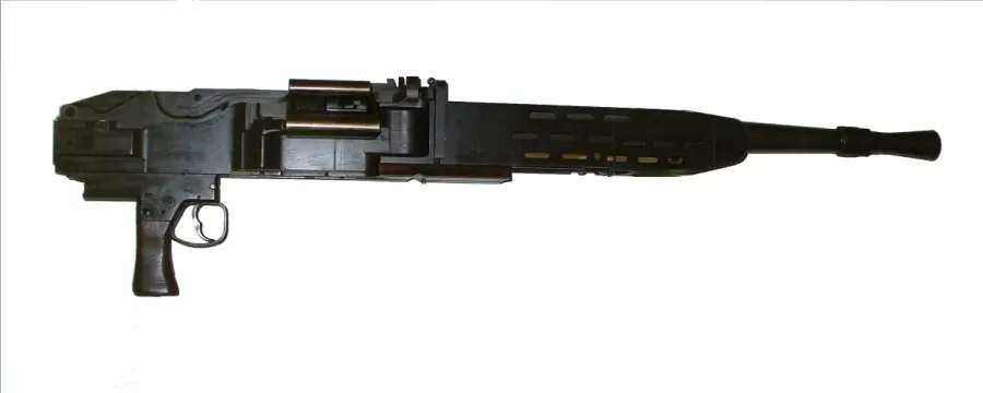 The Besa machine gun card