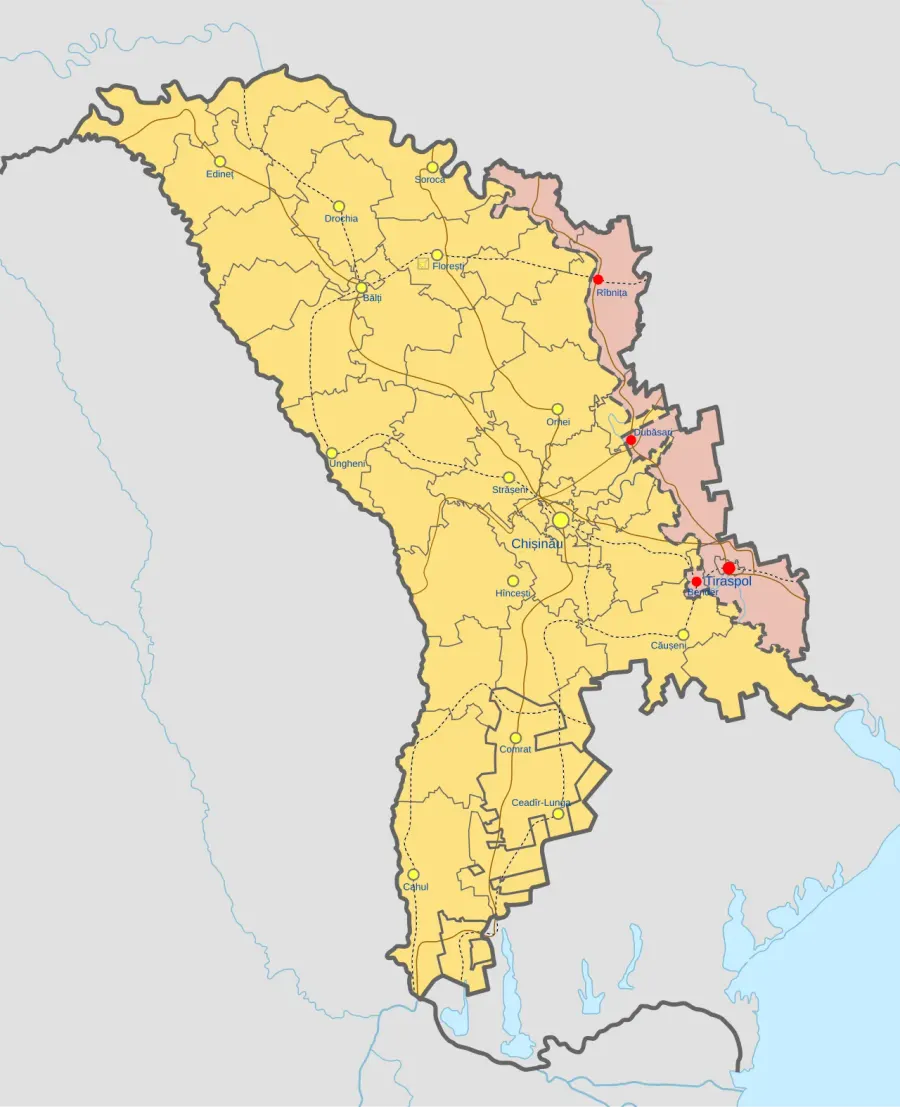 The Transnistria conflict card
