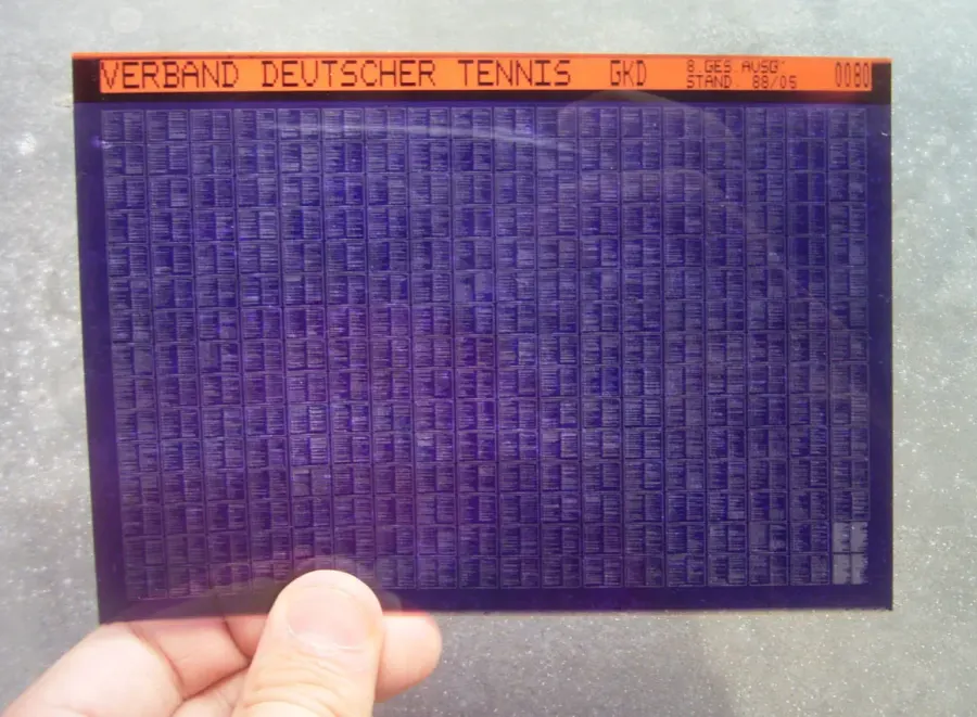 The Microform card