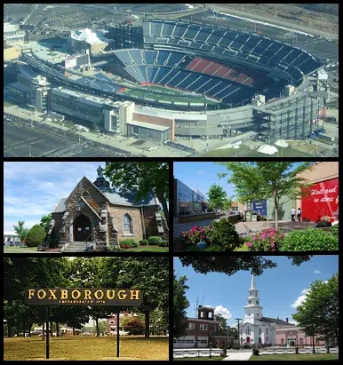 The Foxborough, Massachusetts card