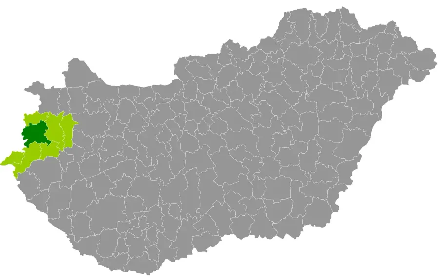 The Szombathely District card