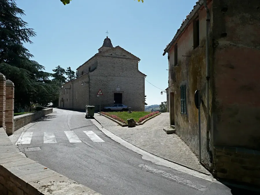 La carte Monte San Martino