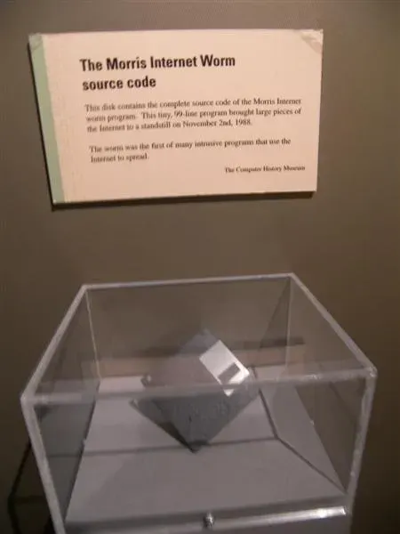 The Morris worm card