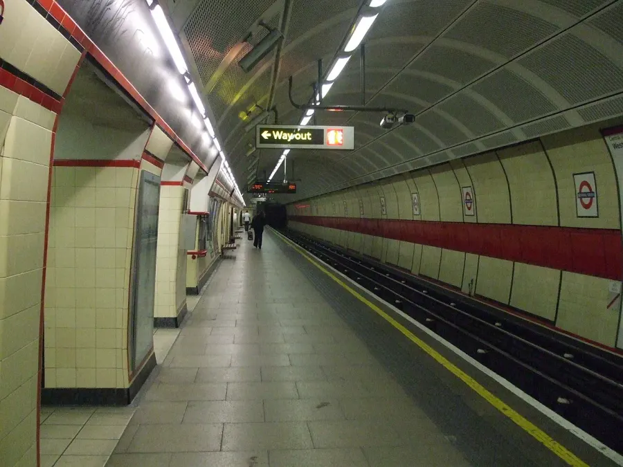 The Bethnal Green tube station card