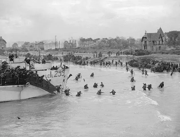 La carte Juno Beach